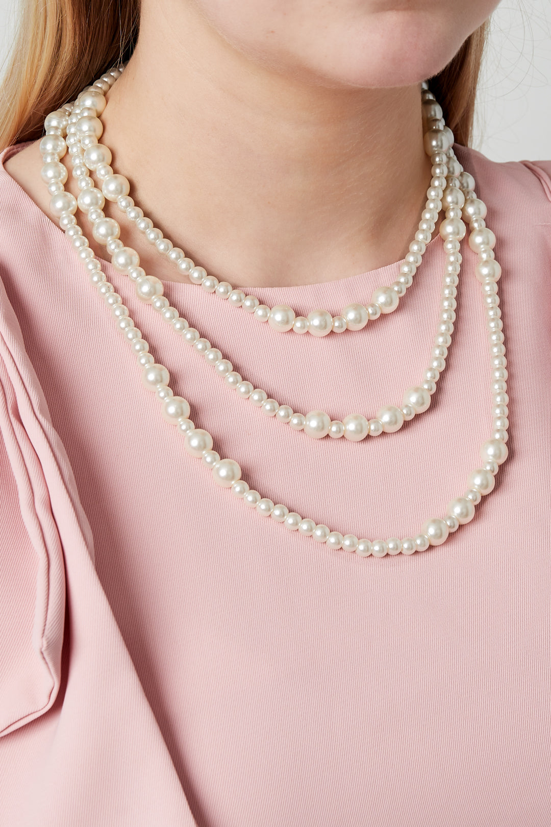 Small pearls layered Necklace